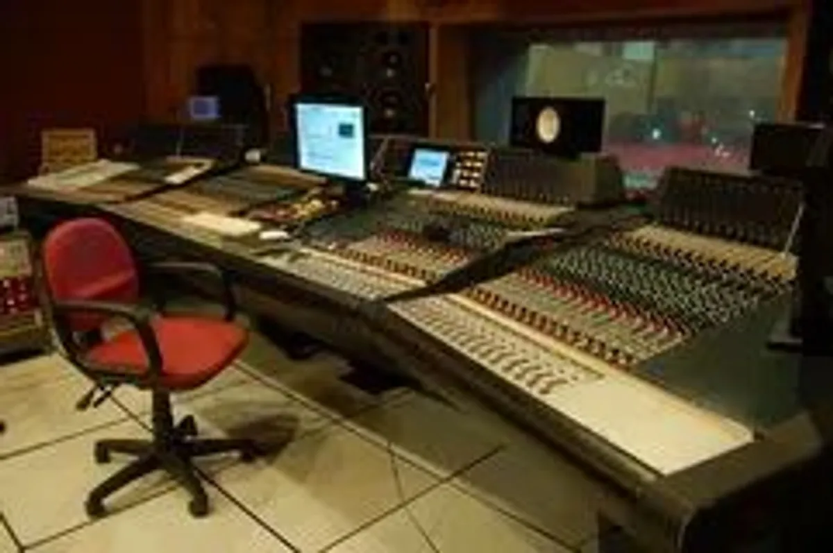 estudio de gravacao grande