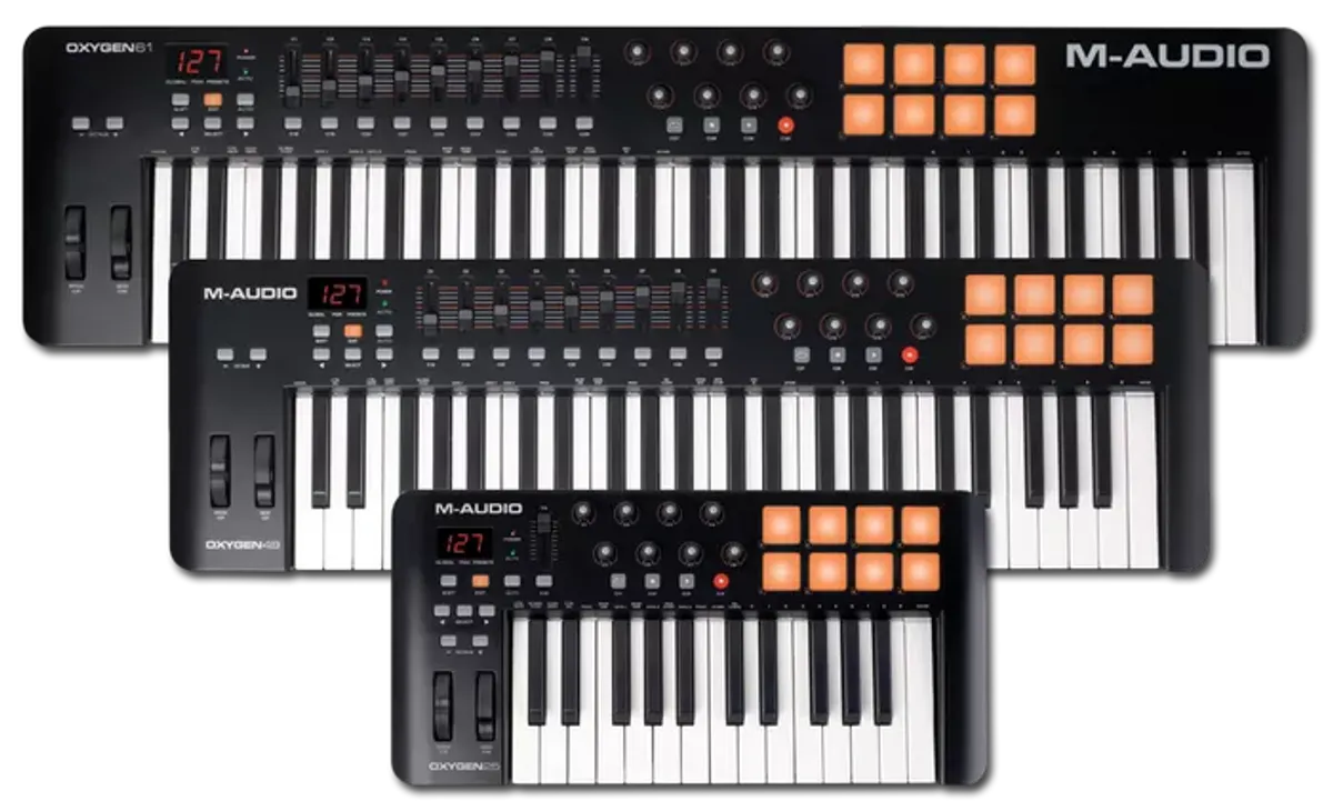 m audio oxygenmkiv series