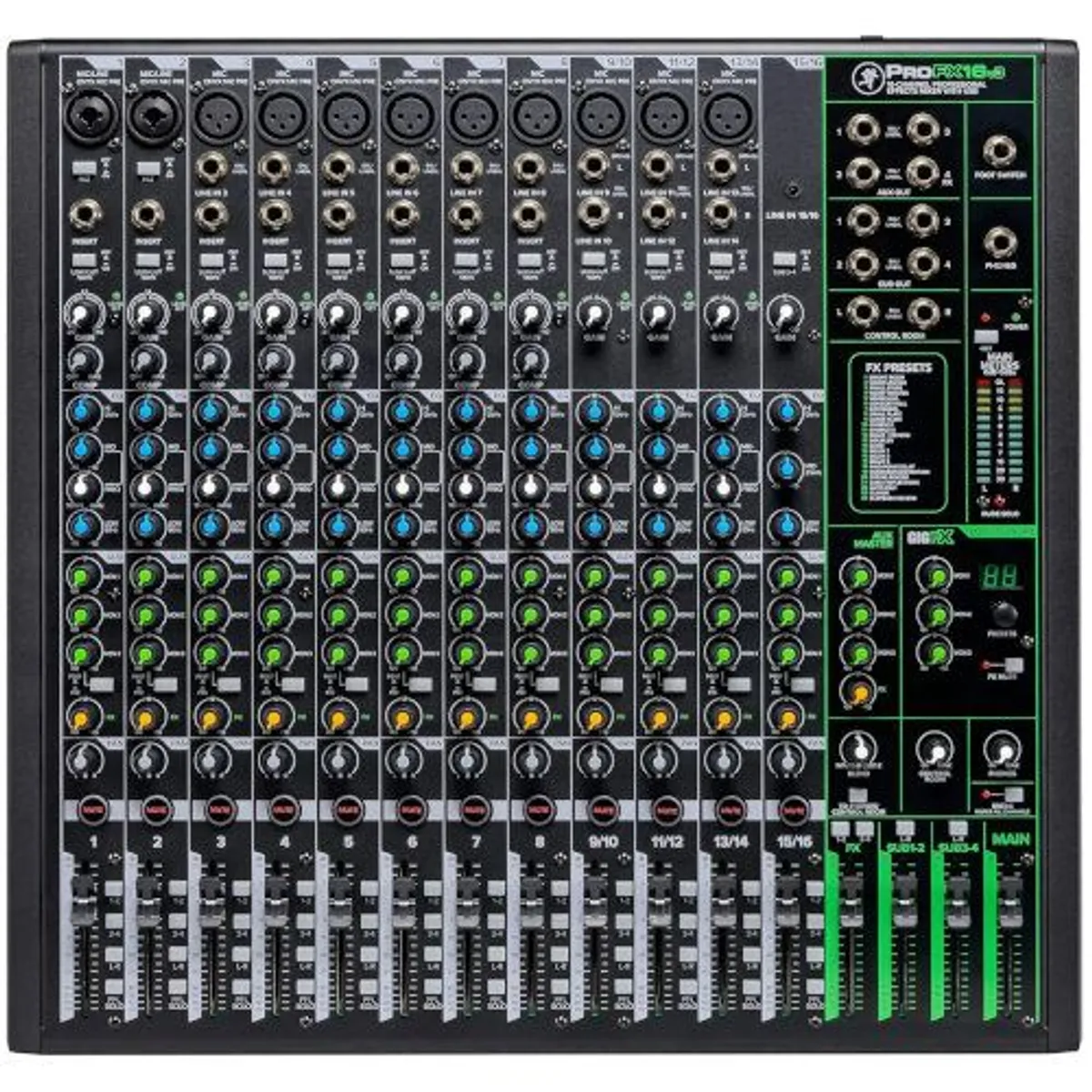 Mixer de Áudio PROFX 16V3 Mackie
