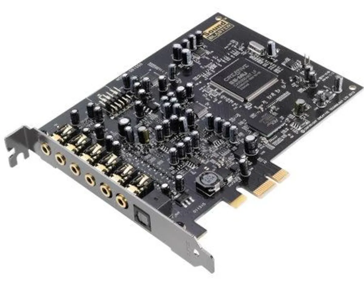 PLACA DE SOM PCI-E - SOUND BLASTER AUDIGY RX - CREATIVE LABS