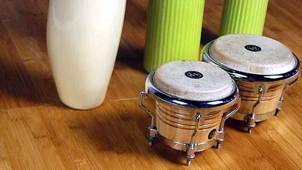 Piso de Bambu para o Estúdio de Gravações