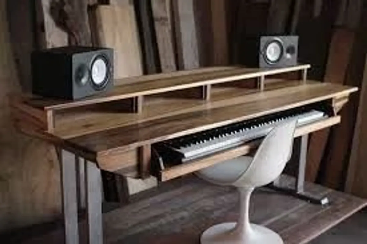 mesa para estudio gravacao