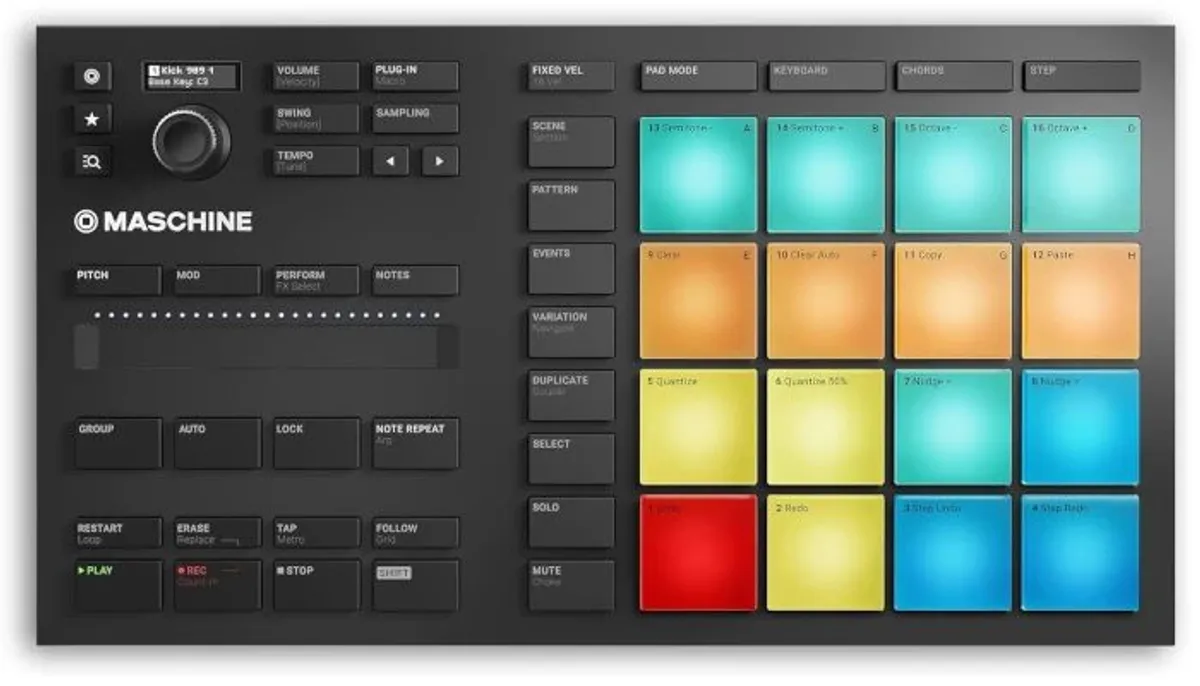Native Instruments Controlador de bateria Maschine Mikro Mk3