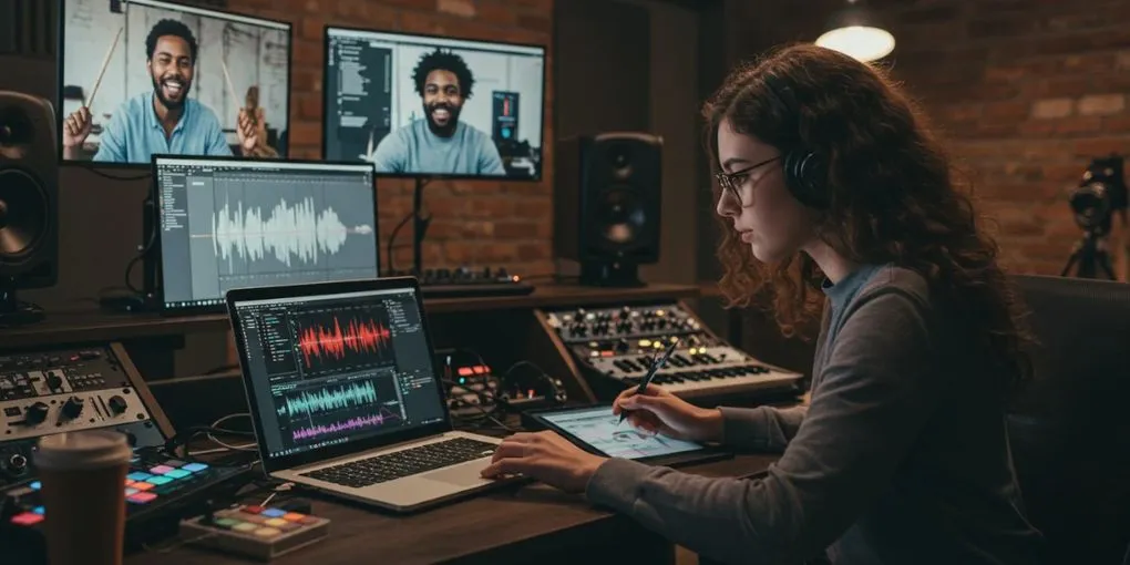 5 Benefícios de Produzir Música Online com Outros Produtores (e Como Começar)