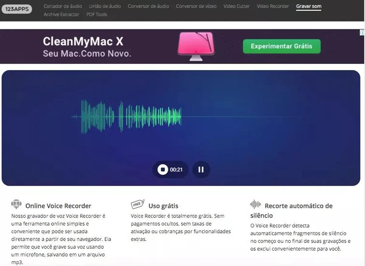 Online Vocal Recorder