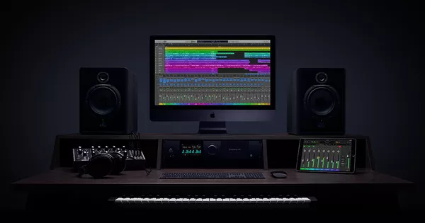 logic pro x mesa com teclado