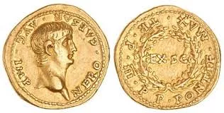moeda antiga cesar