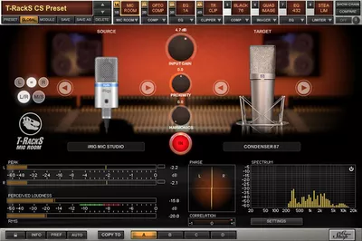 plugin simulador de microfone valvulador T RackS CS