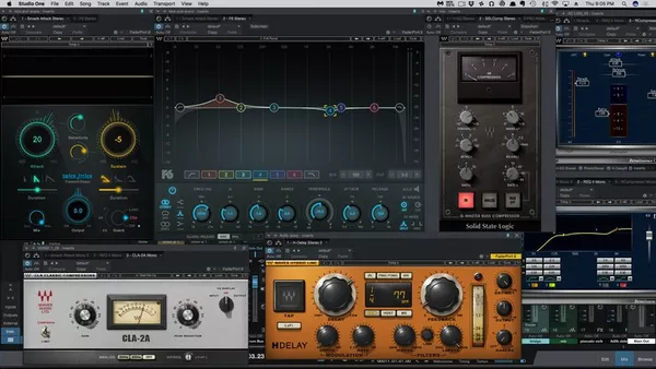 plugins waves audio mixagem