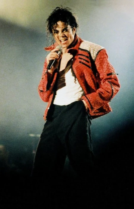 michael jackson beat it no palco