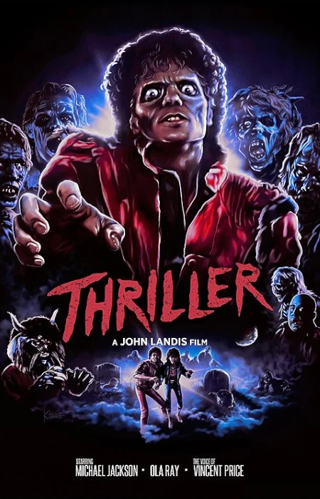 poster - michael jackson - thriller