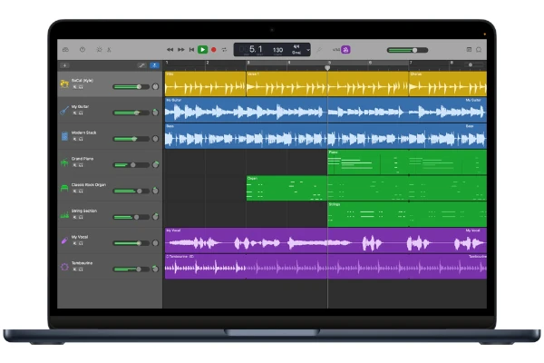 GarageBand - O softwares de musical para iniciantes da Apple