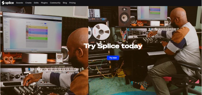 splice tela inicial